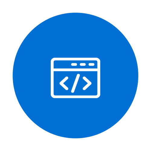 Tela com uma tag de fechamento de programação Ícone de uma tela com uma tag de fechamento de programação